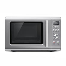 Load image into Gallery viewer, Breville BMO650SIL1BUC1 the Compact Wave Soft Close Microwave, Silver