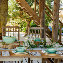 Load image into Gallery viewer, Costa Nova Madeira 16" Blue Rectangular Tray