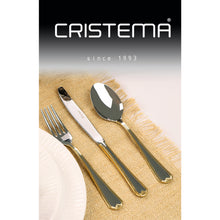 Load image into Gallery viewer, Cristema Victoria 130-Piece Silverware Flatware Cutlery Set, Stainless Steel 12 Person