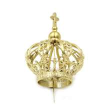 Load image into Gallery viewer, 2" Crown for Our Lady of Fatima Virgin Mary Religious Statue