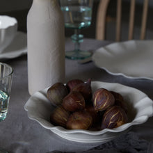 Load image into Gallery viewer, Costa Nova Rosa 9.75" White Soup/Pasta Plate Set