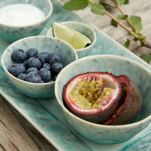 Load image into Gallery viewer, Costa Nova Madeira 5" Blue Fruit Bowl Set