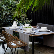 Load image into Gallery viewer, Costa Nova Friso 9" White Salad/Dessert Plate Set