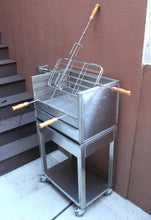Load image into Gallery viewer, BBQ Charcoal Grill Aisi 304 Stainless Steel, Handmade in Portugal