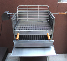 Load image into Gallery viewer, BBQ Charcoal Grill Aisi 304 Stainless Steel, Handmade in Portugal