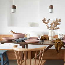 Load image into Gallery viewer, Costa Nova Livia 18" Mauve Rose Oval Platter