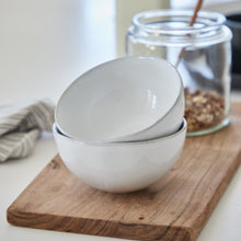 Load image into Gallery viewer, Costa Nova Livia 5" White Fruit Bowl Set