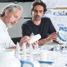 Load image into Gallery viewer, Vista Alegre Blue Ming Round Platter