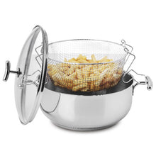 Load image into Gallery viewer, Silampos YUMI Stainless Steel Frying Pan With Basket