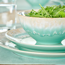 Load image into Gallery viewer, Casafina Taormina 9" Aqua Salad Plate Set