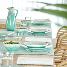 Load image into Gallery viewer, Casafina Taormina 7" Aqua Bread Plate Set