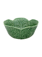 Load image into Gallery viewer, Bordallo Pinheiro Cabbage 115 oz. Tall Salad Bowl

