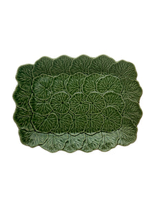 Bordallo Pinheiro Geranium Relief Platter