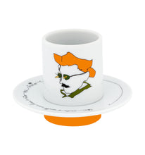 Load image into Gallery viewer, Vista Alegre Heteronimos Coffee Cups &amp; Saucers, Set of 4
