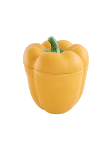Bordallo Pinheiro 8" Yellow Pepper Box