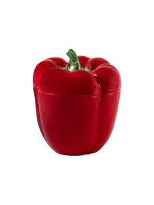 Bordallo Pinheiro 8" Red Pepper Box