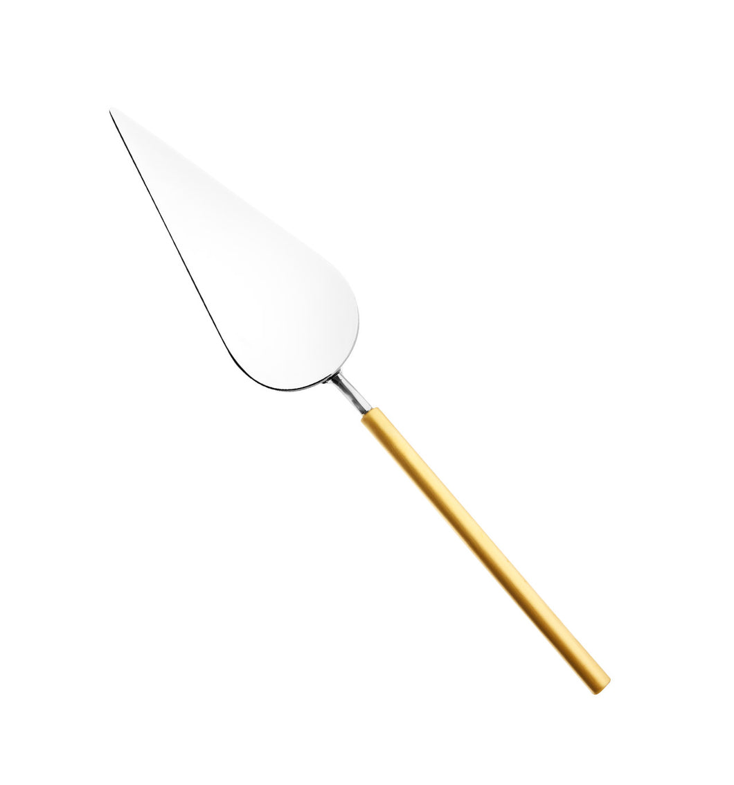 Vista Alegre Domo Matte Gold Cake Server