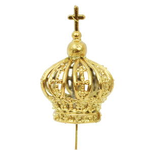 1.5" Crown for Our Lady of Fatima Virgin Mary Religious Statue