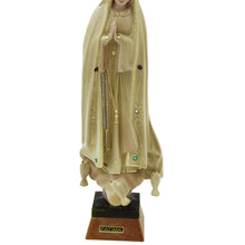 Load image into Gallery viewer, 9.5&quot; Our Lady Of Fatima Virgin Mary Beige Religious Statue, #1033V
