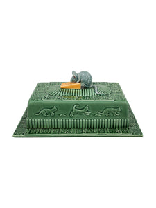Bordallo Pinheiro Cheese Tray Mouse With Lid