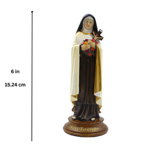 Load image into Gallery viewer, 6&quot; Saint Teresa Religious Statue Made in Portugal
