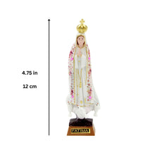 Load image into Gallery viewer, 4.75&quot; Our Lady Of Fatima Statue Made in Portugal
