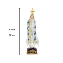 Load image into Gallery viewer, 4.75&quot; Our Lady Of Fatima Statue Made in Portugal
