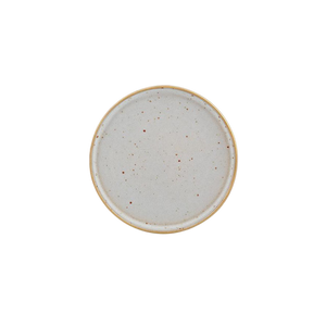 Casa Alegre Gold Stone White Bread & Butter Plate, Set of 4