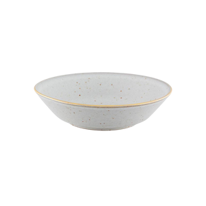 Casa Alegre Gold Stone White Pasta Plate, Set of 4