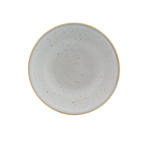 Casa Alegre Gold Stone White Pasta Plate, Set of 4