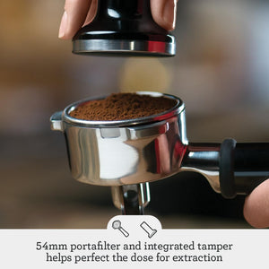Breville BES880 Barista Touch Espresso Machine, Brushed Stainless Steel