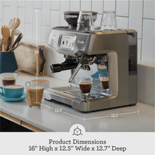 Load image into Gallery viewer, Breville BES880 Barista Touch Espresso Machine, Brushed Stainless Steel
