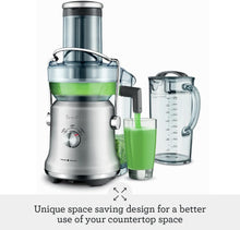 Load image into Gallery viewer, Breville BJE530BSS Juice Fountain Cold Plus Juicer, Brushed Stainless Steel
