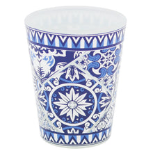 Load image into Gallery viewer, Set of 4 Portuguese Shot Glasses – Blue &amp; White Azulejo Tile Design
