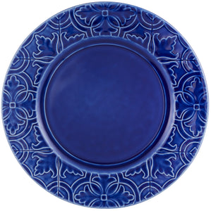Bordallo Pinheiro Rua Nova Indigo Dinner Plate, Set of 4