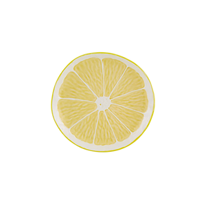 Bordallo Pinheiro Lemon Dessert Plate, Set of 4