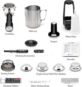 Breville BES880 Barista Touch Espresso Machine, Brushed Stainless Steel