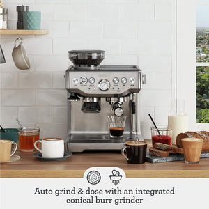 Breville BES870XL Barista Express Espresso Machine, Brushed Stainless Steel