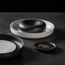 Load image into Gallery viewer, Costa Nova Resonance White Deep Round Plate Set
