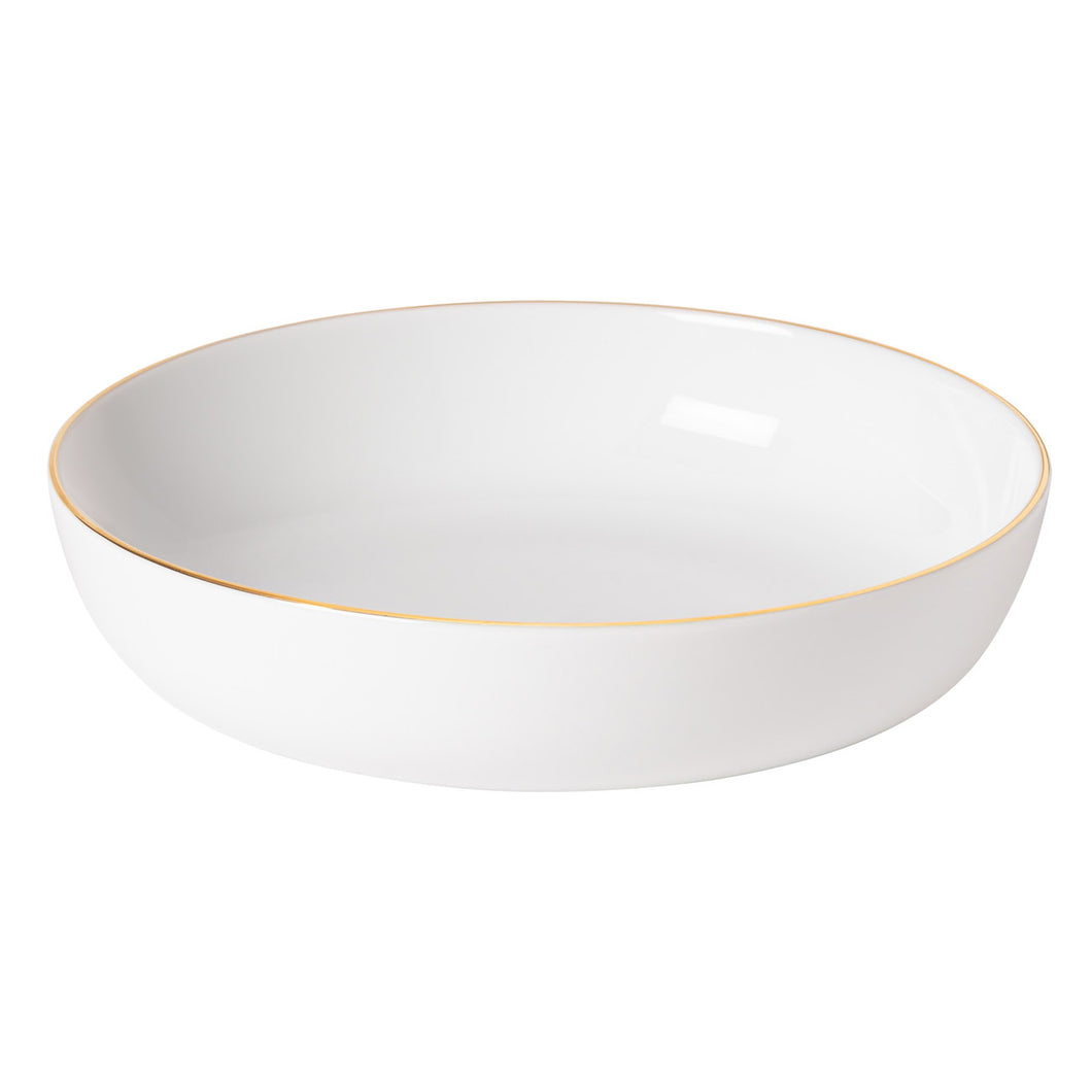 Costa Nova Resonance White Gold Soup/Pasta Bowl Set