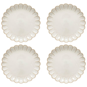 Costa Nova Marrakesh 11" Sable Blanc Dinner Plate, Set of 4