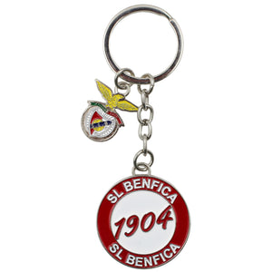 Benfica Mug & Keychain Set – Official SLB Red Ceramic Cup and 1904 Metal Keychain in Gift Box