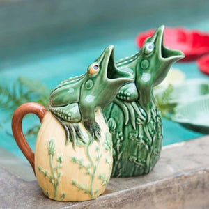 Bordallo Pinheiro Frog Pitcher