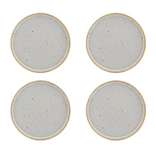 Load image into Gallery viewer, Casa Alegre Gold Stone White Bread &amp; Butter Plate, Set of 4
