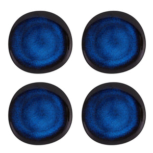 Casa Alegre Floral Scent Oval Dessert Plate, Set of 4