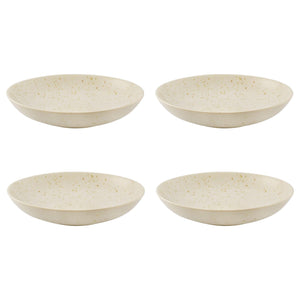 Casa Alegre Sandstorm Coupe Deep Plate/Bowl, Set of 4