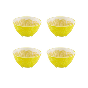 Bordallo Pinheiro Lemon Bowl, Set of 4