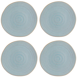 Casa Alegre Gemstone Moonstone Dinner Plate, Set of 4