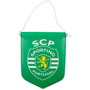 Sporting CP Hanging Pennant – Official Banner with Club Crest and Rope for Display
