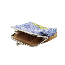 Load image into Gallery viewer, Traditional Portugal Blue Tile Azulejo Coin Holder with Cork Backing
